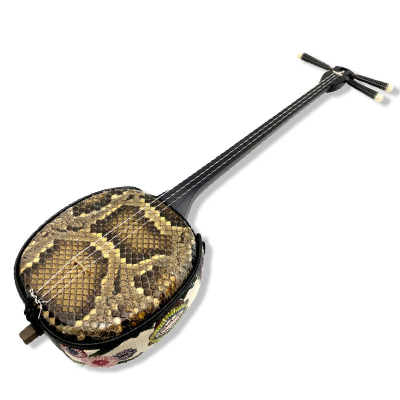 琉球三線 本蛇革 - 弦楽器