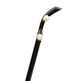 KS-193 与那城型 黒木 上等本張り 本牛革大島紬 黒木八角（沖縄県産）