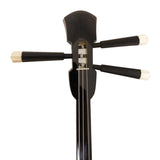 KS-193 与那城型 黒木 上等本張り 本牛革大島紬 黒木八角（沖縄県産）