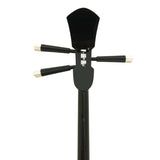 KS-193 与那城型 黒木 上等本張り 本牛革大島紬 黒木八角（沖縄県産）