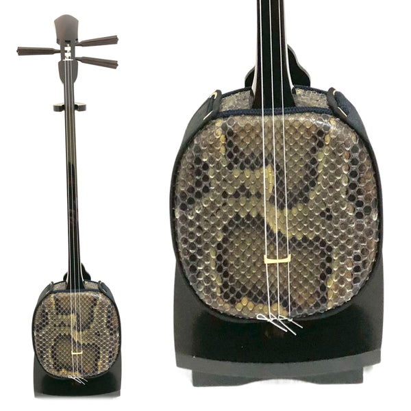 KS-199 与那城型 黒檀(カマゴン) 上等本張り KSオリジナル久米島紬