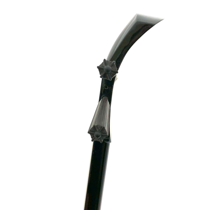KS-199 与那城型 黒檀(カマゴン)  上等本張り KSオリジナル久米島紬 黒木スイムディサンド 仕様