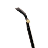 KS-208 真壁型 青黒檀  上等本張り 本牛革御紋 黒木スイムサンド（沖縄県産）