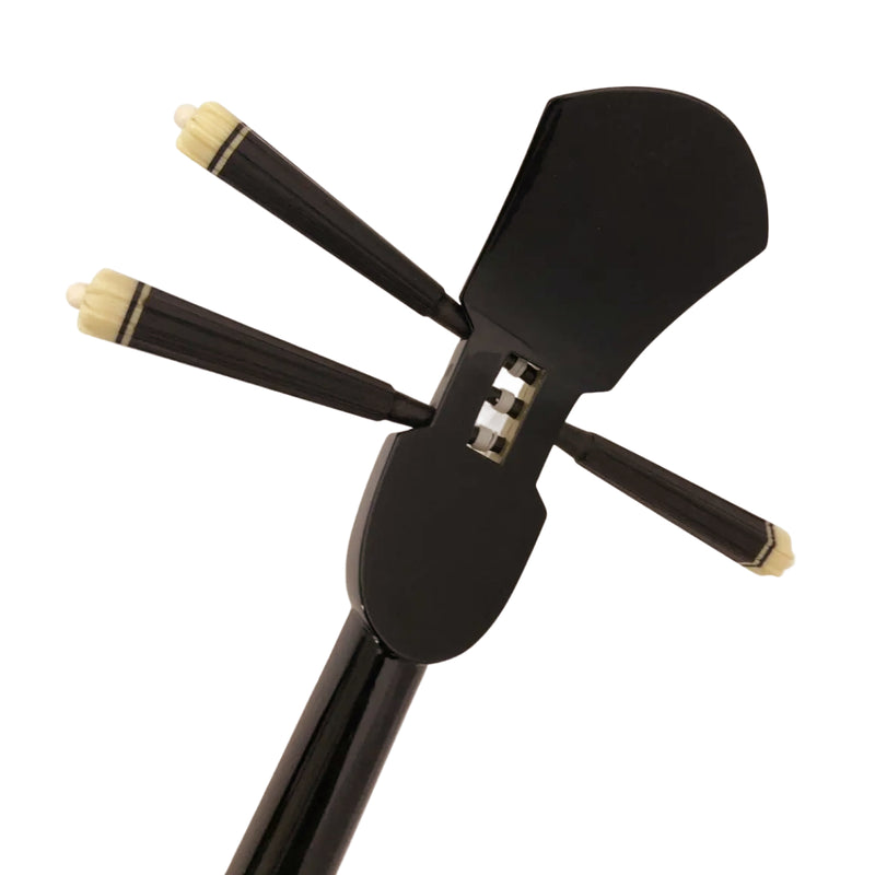 KS-208 真壁型 青黒檀  上等本張り 本牛革御紋 黒木スイムサンド（沖縄県産）