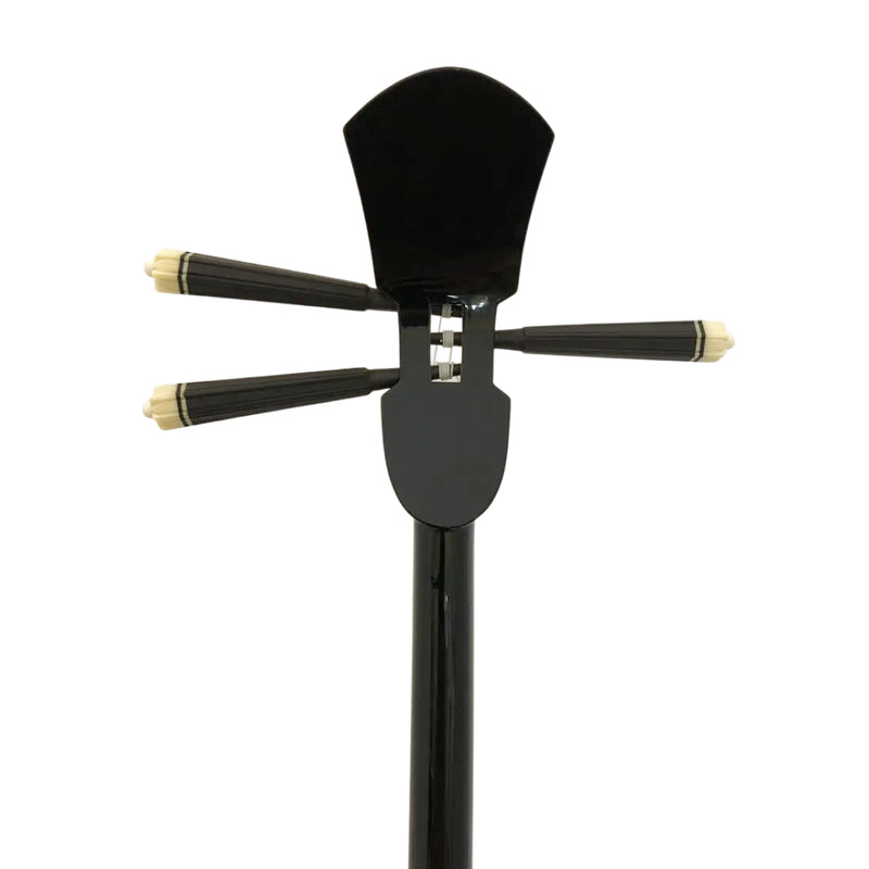 KS-208 真壁型 青黒檀  上等本張り 本牛革御紋 黒木スイムサンド（沖縄県産）