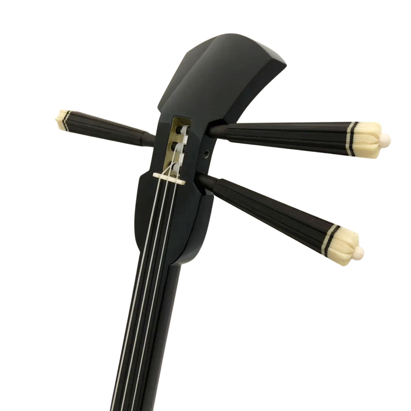 KS-208 真壁型 青黒檀  上等本張り 本牛革御紋 黒木スイムサンド（沖縄県産）