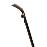 KS-210 真壁型 黒檀 (カマゴン) 上等本張り 本牛革御紋 ゆし木 実入り（沖縄県産）