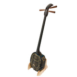 KS-210 真壁型 黒檀 (カマゴン) 上等本張り 本牛革御紋 ゆし木 実入り（沖縄県産）