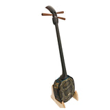 KS-210 真壁型 黒檀 (カマゴン) 上等本張り 本牛革御紋 ゆし木 実入り（沖縄県産）