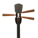 KS-210 真壁型 黒檀 (カマゴン) 上等本張り 本牛革御紋 ゆし木 実入り（沖縄県産）