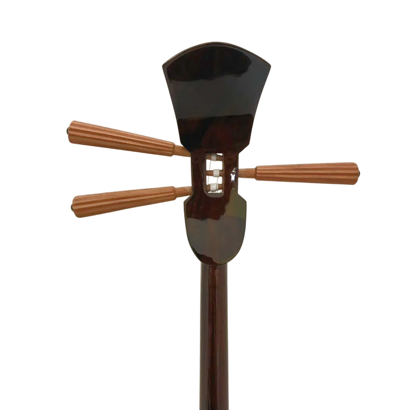 KS-210 真壁型 黒檀 (カマゴン) 上等本張り 本牛革御紋 ゆし木 実入り（沖縄県産）