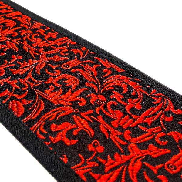 米須三線店オリジナル胴巻き ティーガー ハンドメイド KSレッド