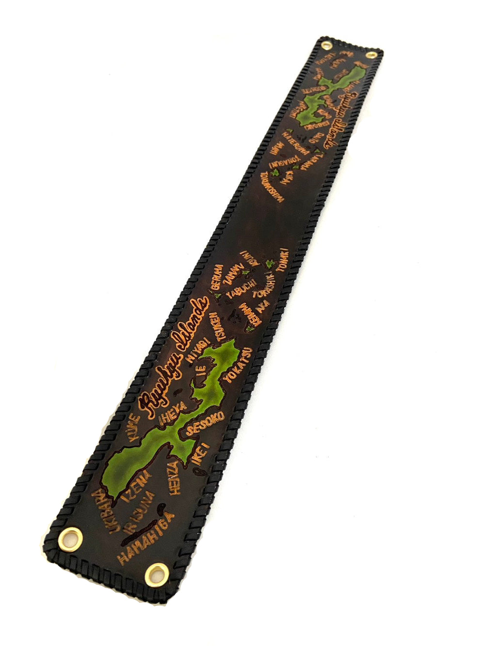 三線　ティーガ 沖縄三線ティーガー（胴巻）左御紋刺繍入・紅型・龍刺繍・ミンサーの