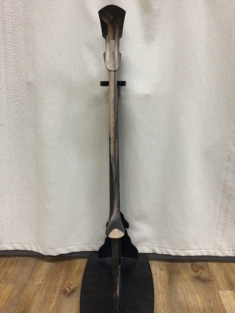 KS-137 真壁型 上級黒木 上等本張り三線 本牛革芭蕉布 黒木12カット仕様 - 米須三線店